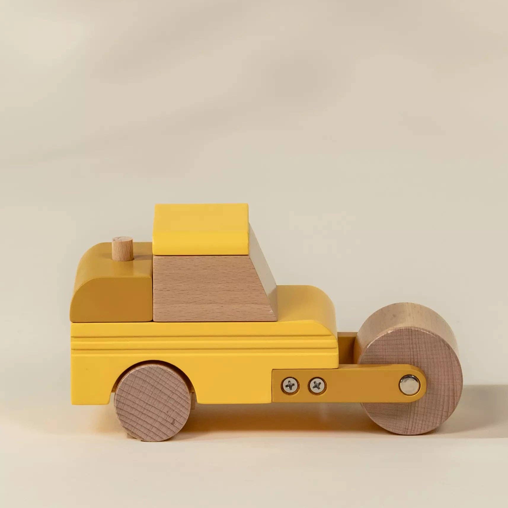 Wooden Construction Vehicle - Compactor