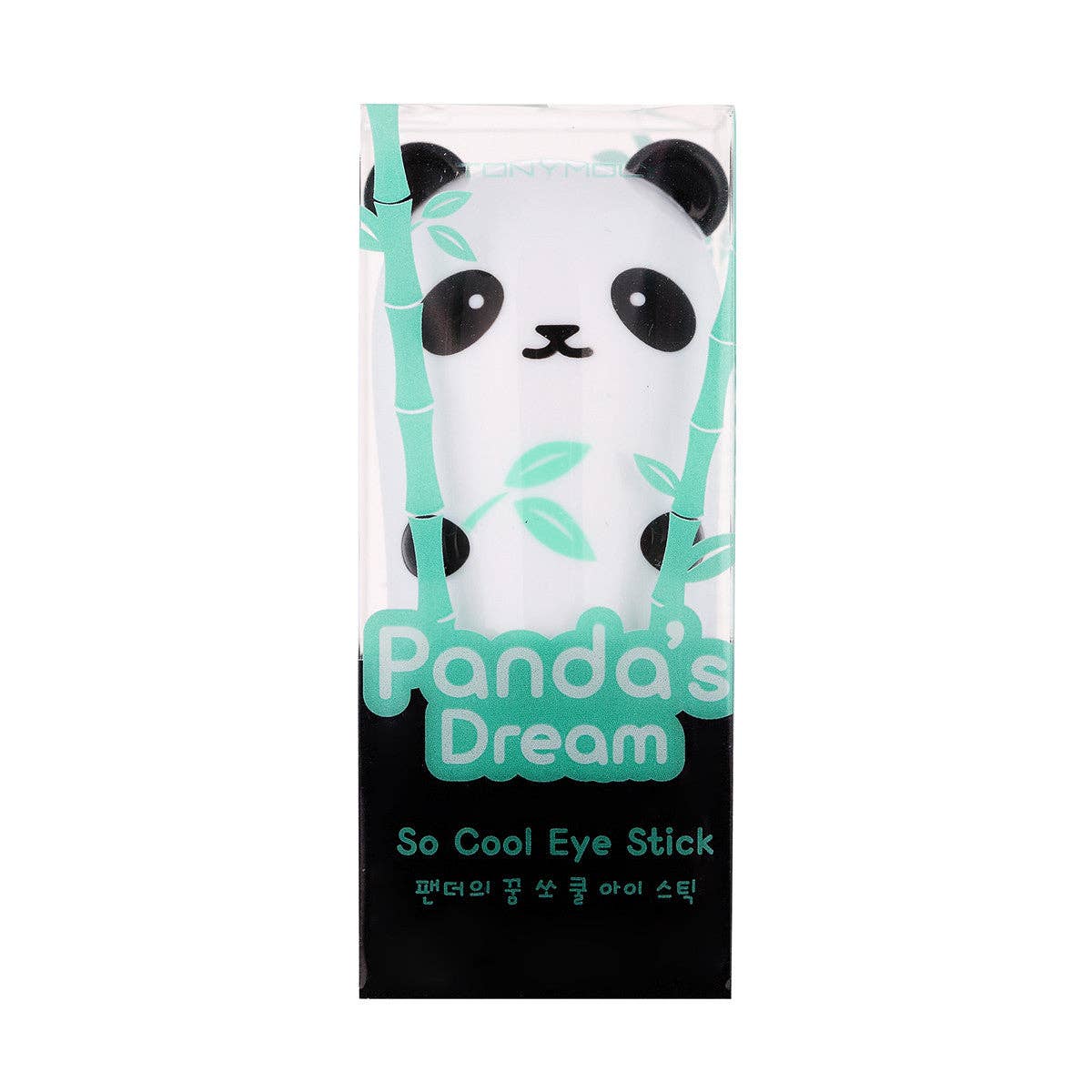 Panda-themed product packaging with 'Panda's Dream' branding on a white background