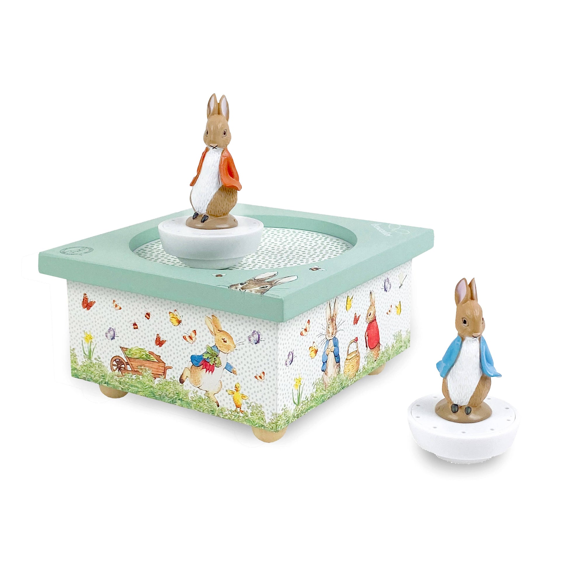 Peter Rabbit Dancing Music Box