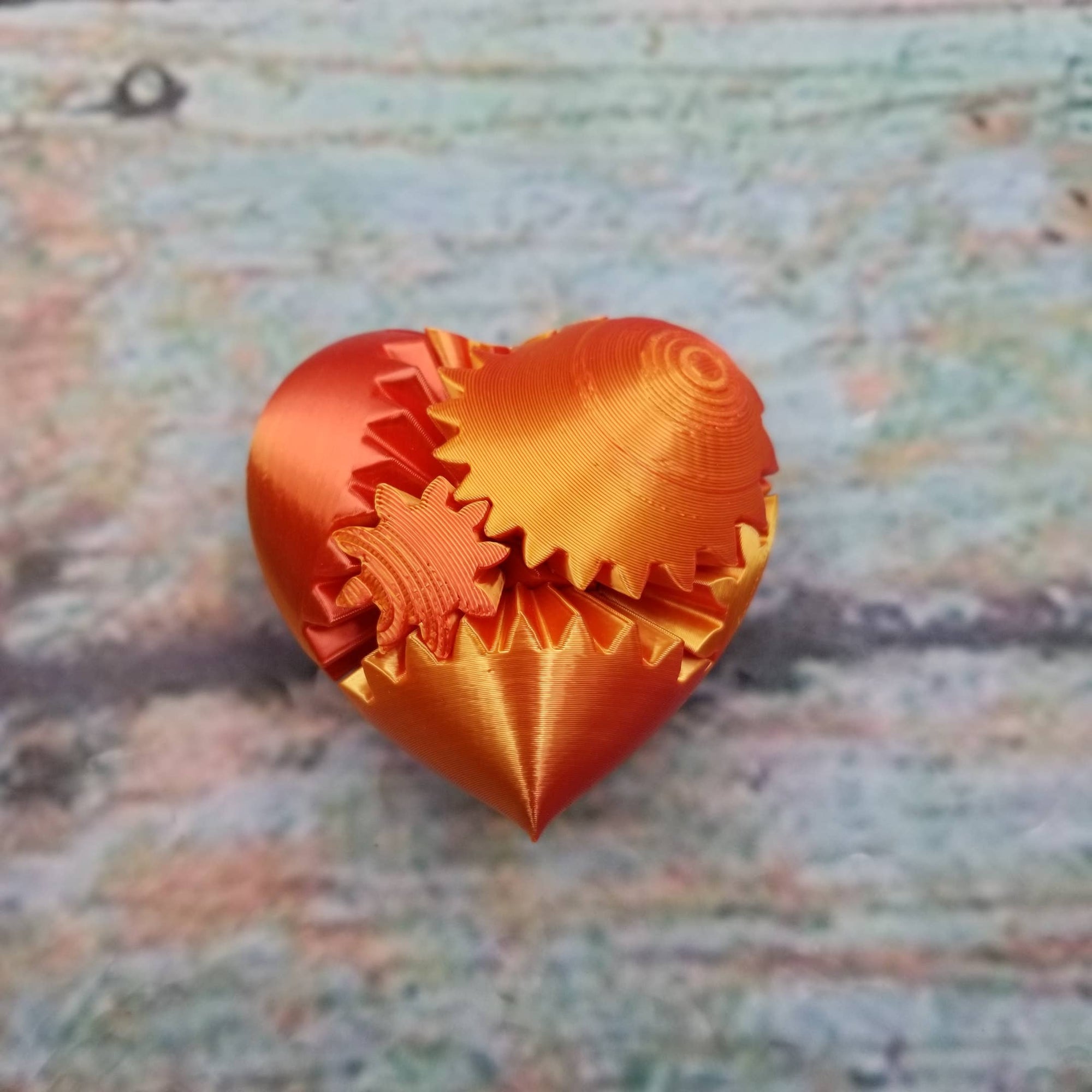Gear Ball Rotation Heart Toy Fidget Toy