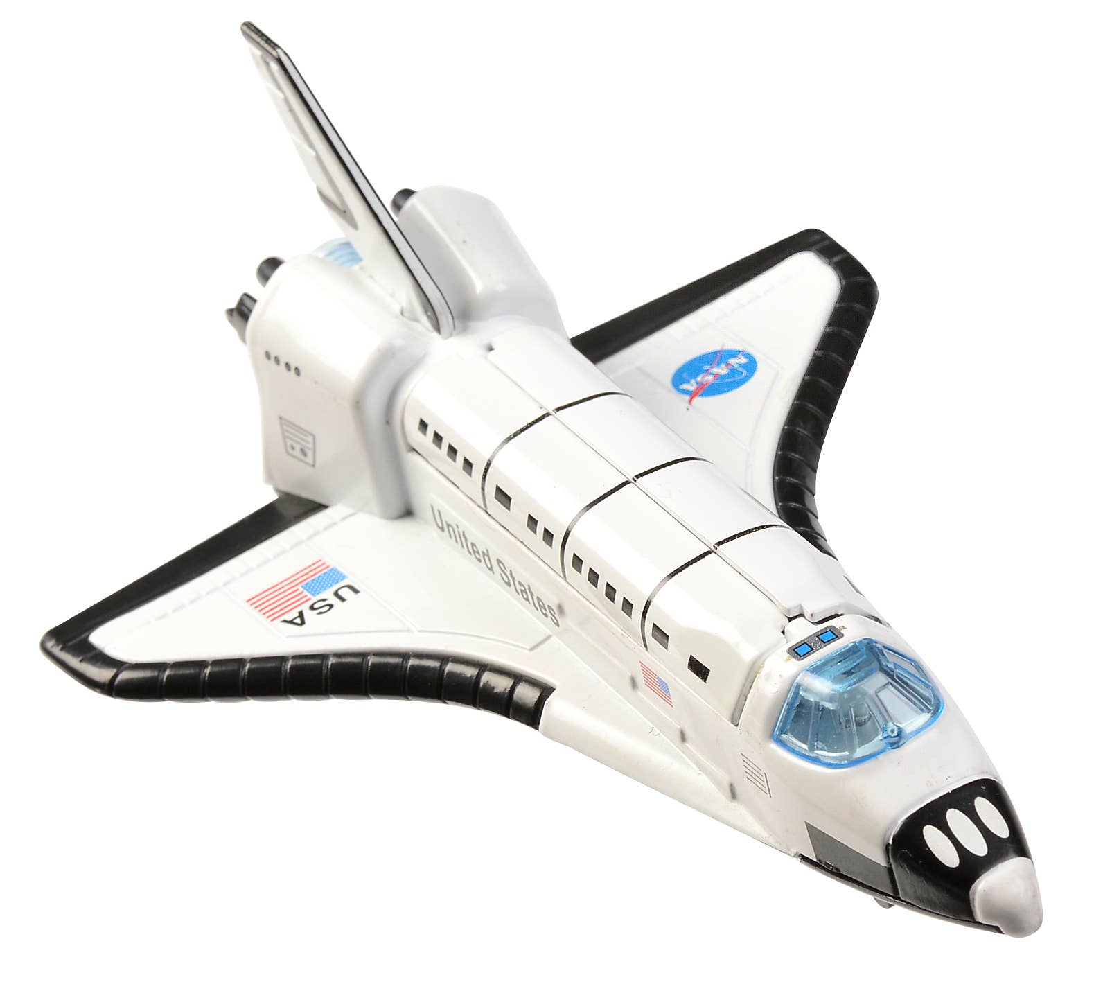 Pull Back Space Shuttle with Lights & Sound in Box