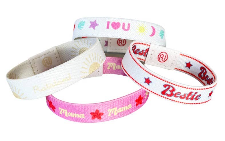 I Love You multicolor elastic bracelet