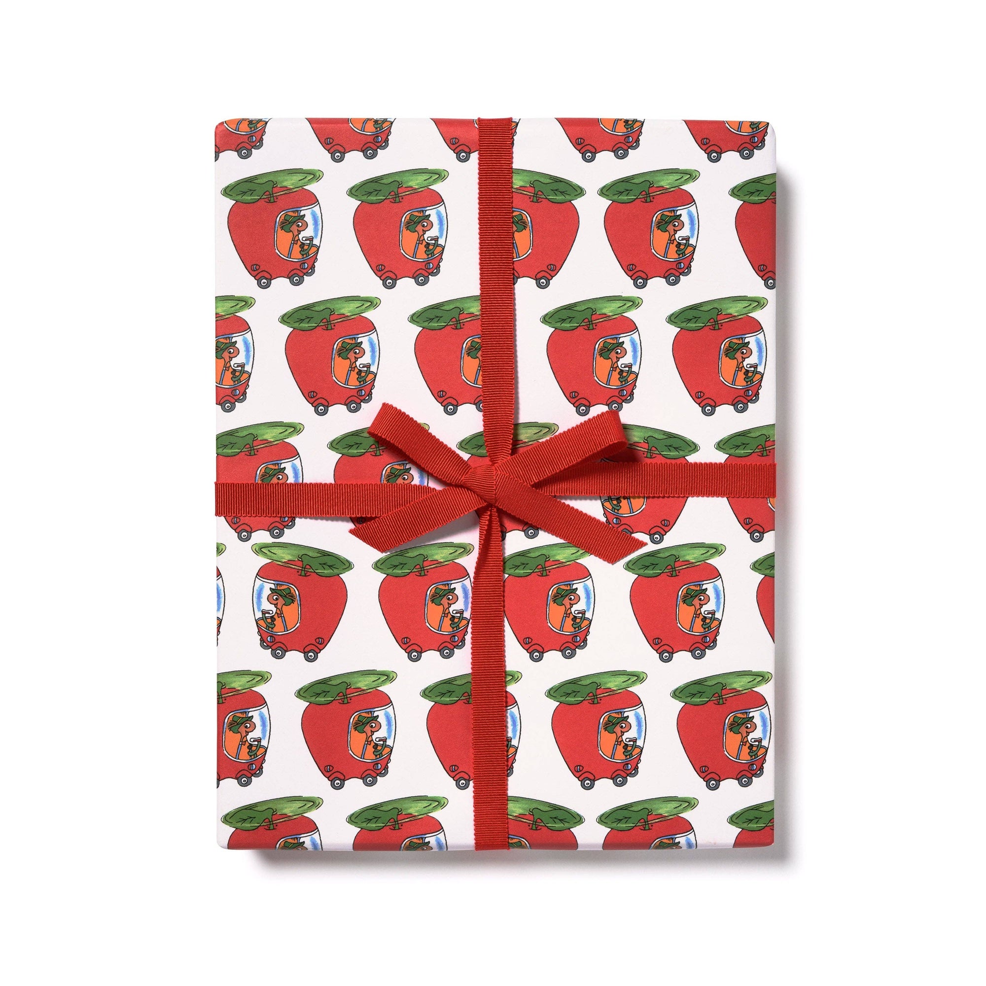 Lowly's Apple Car wrapping paper (roll or sheet)