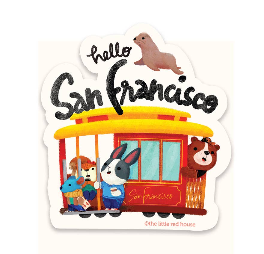 San Francisco Vinyl Sticker