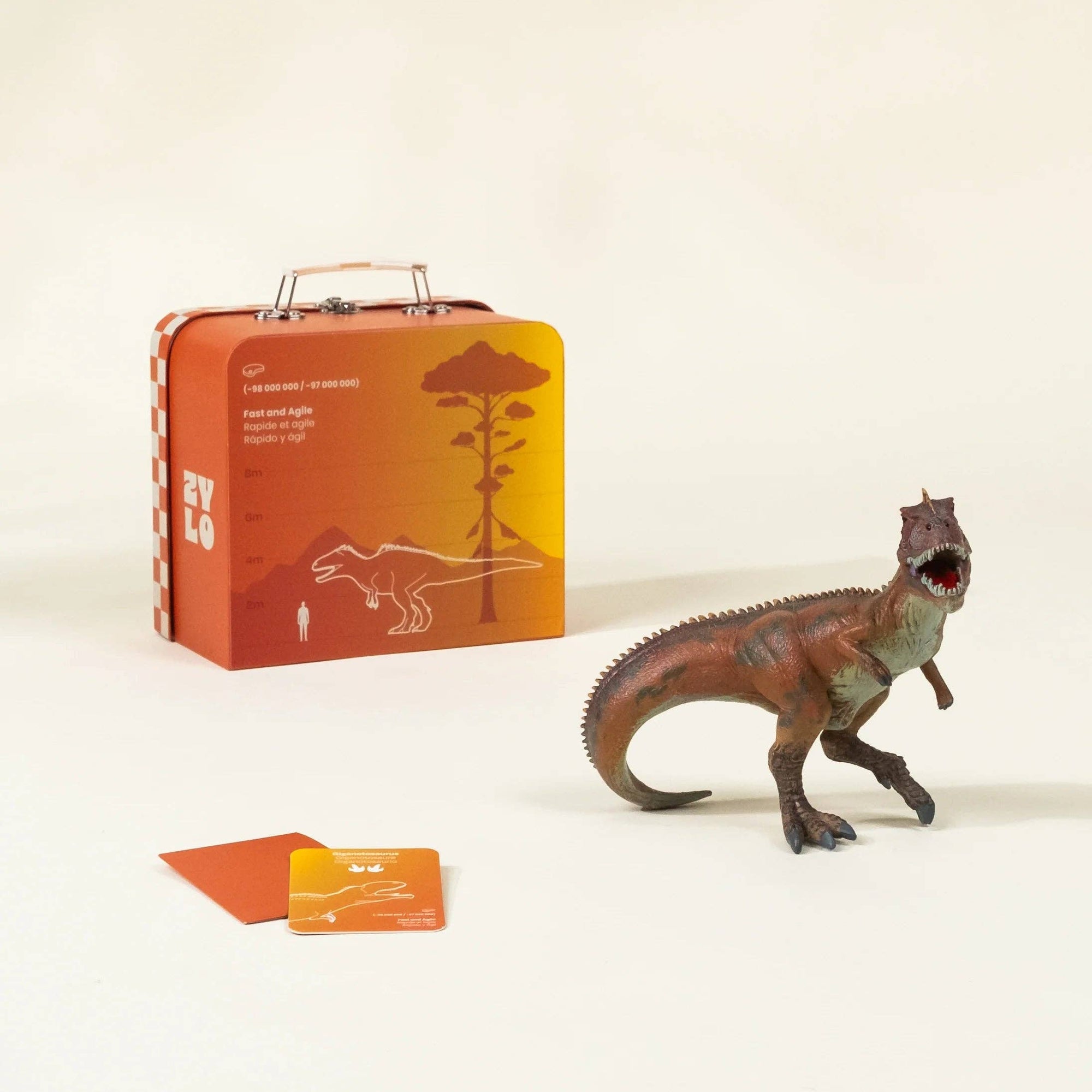Giganotosaurus Dinosaur in a Collectible Box