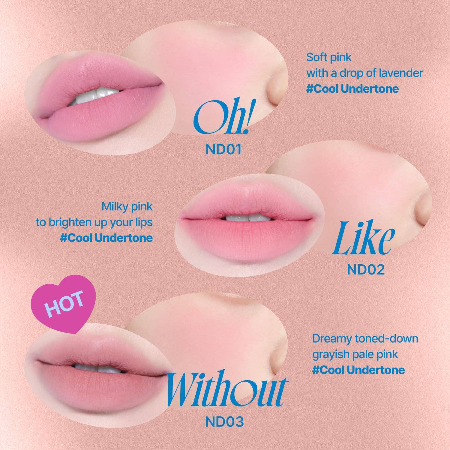 Fwee Lip & Cheek Blurry Pudding Pot (8 colors)