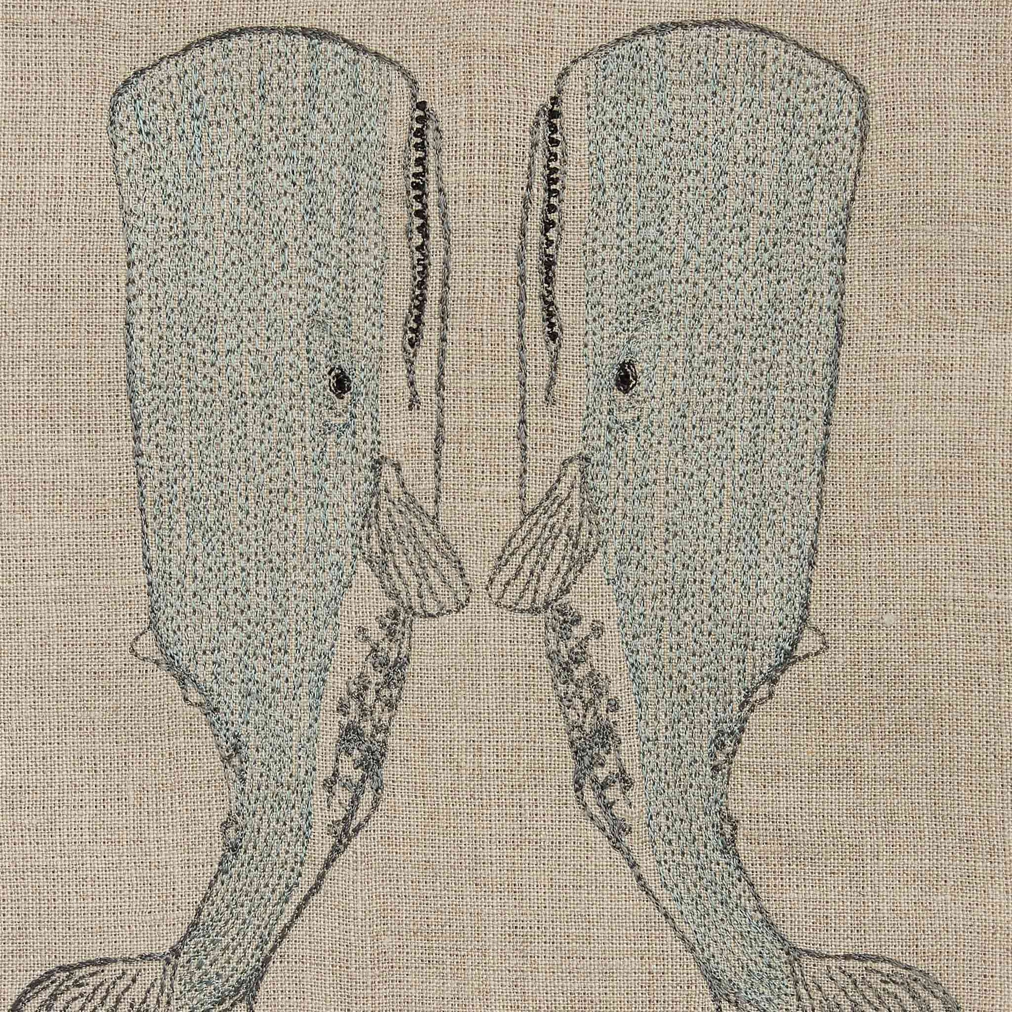 Whale Love Tea Towel