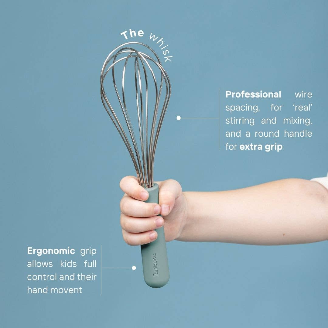 Montessori Kids' Baking Tools - The Turquoise Baking Set