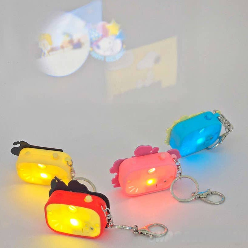 Peanuts Snoopy Camera shape Projector Key Chain