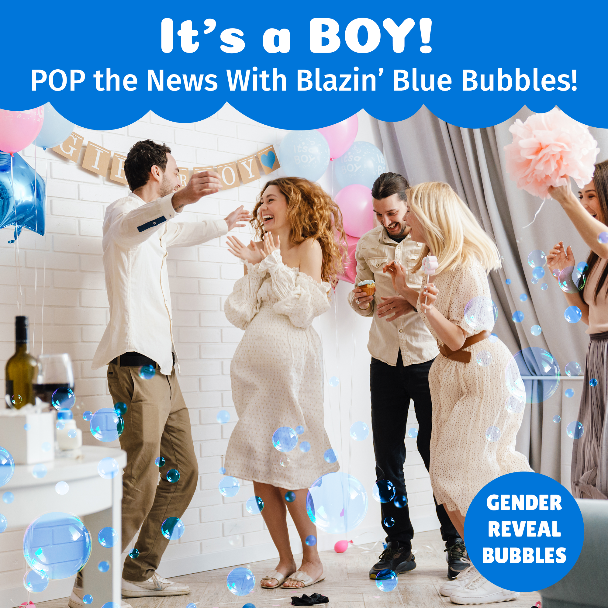 PoppinColorz Color Bubbles - 8-pack Refills