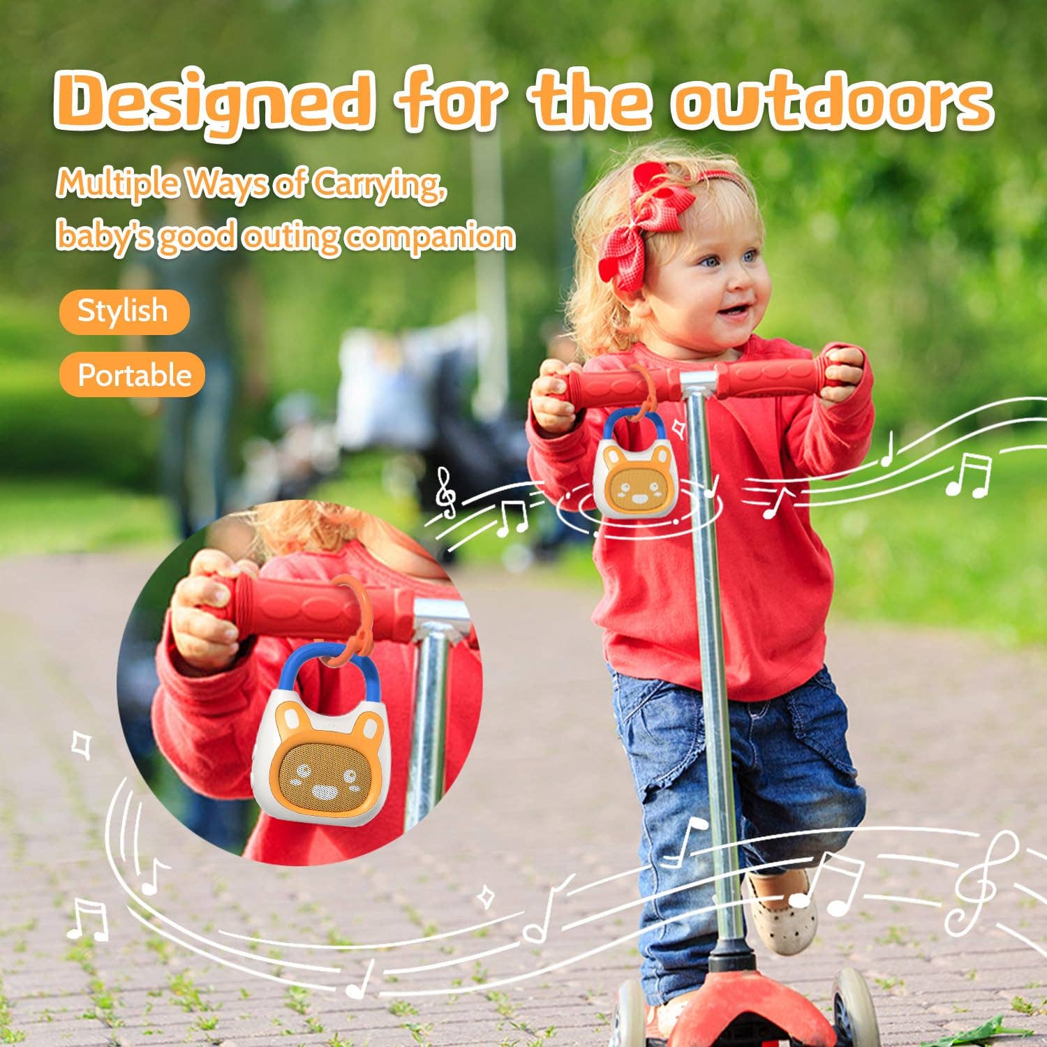 Pocket Bunny – Travel-Friendly Kids' Music Player & Soother