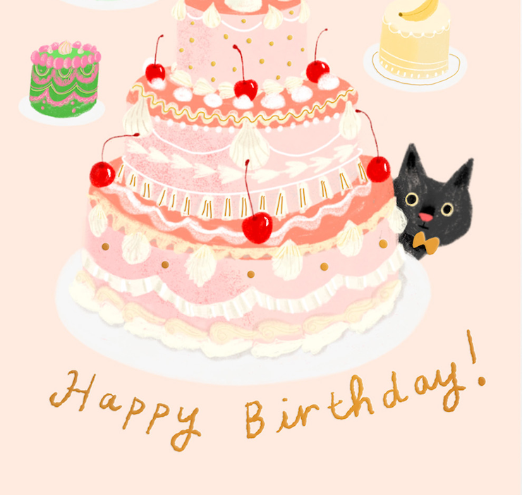 LE GATEAU  - Birthday Card