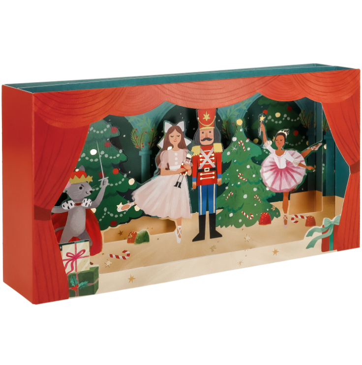 Christmas Nutcracker Pop-up Card Boxed Set