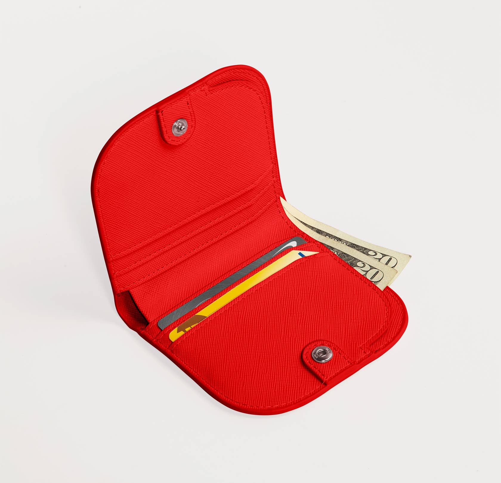 Dome Wallet -Red