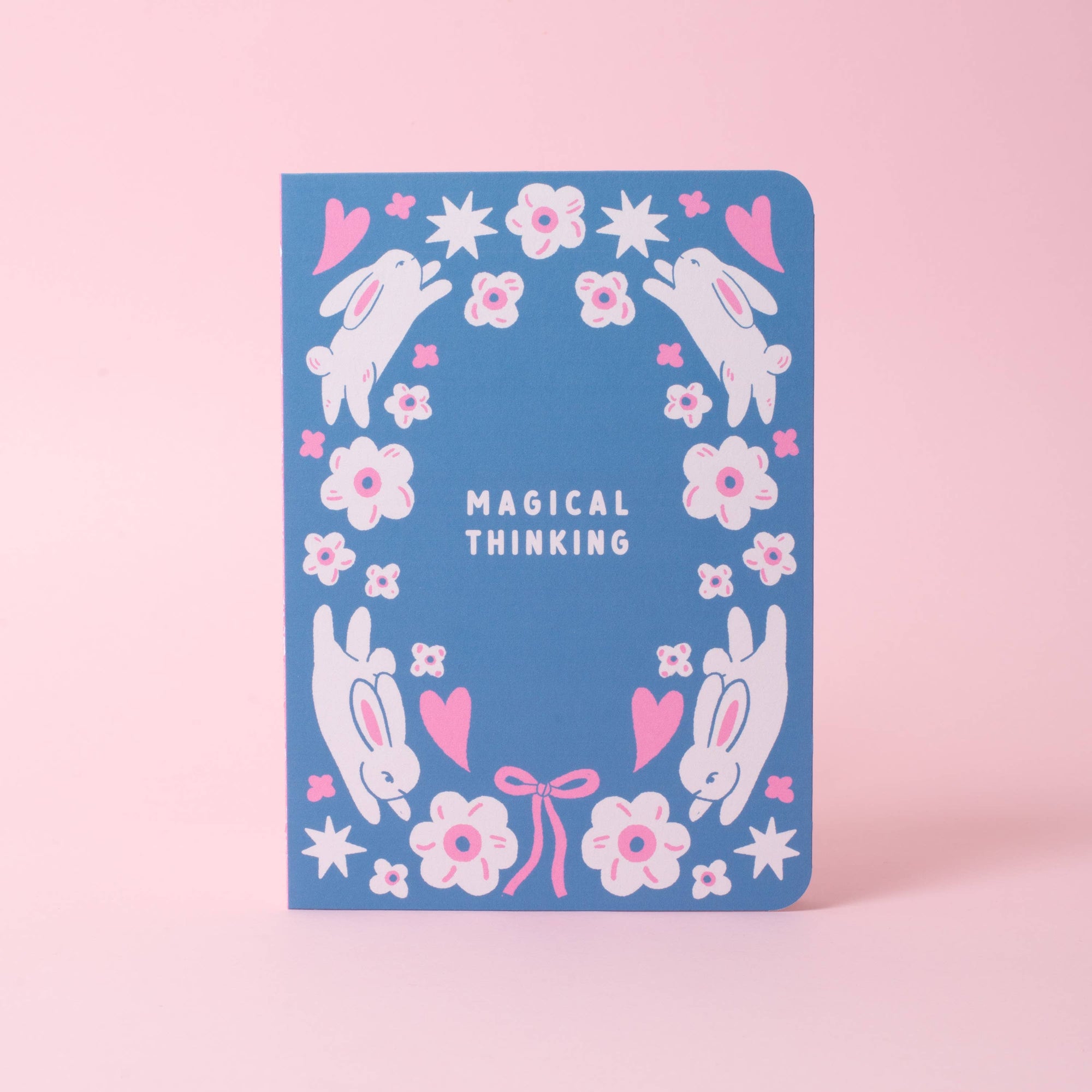 Magical Thinking Bunnies B6 Blank Notebook