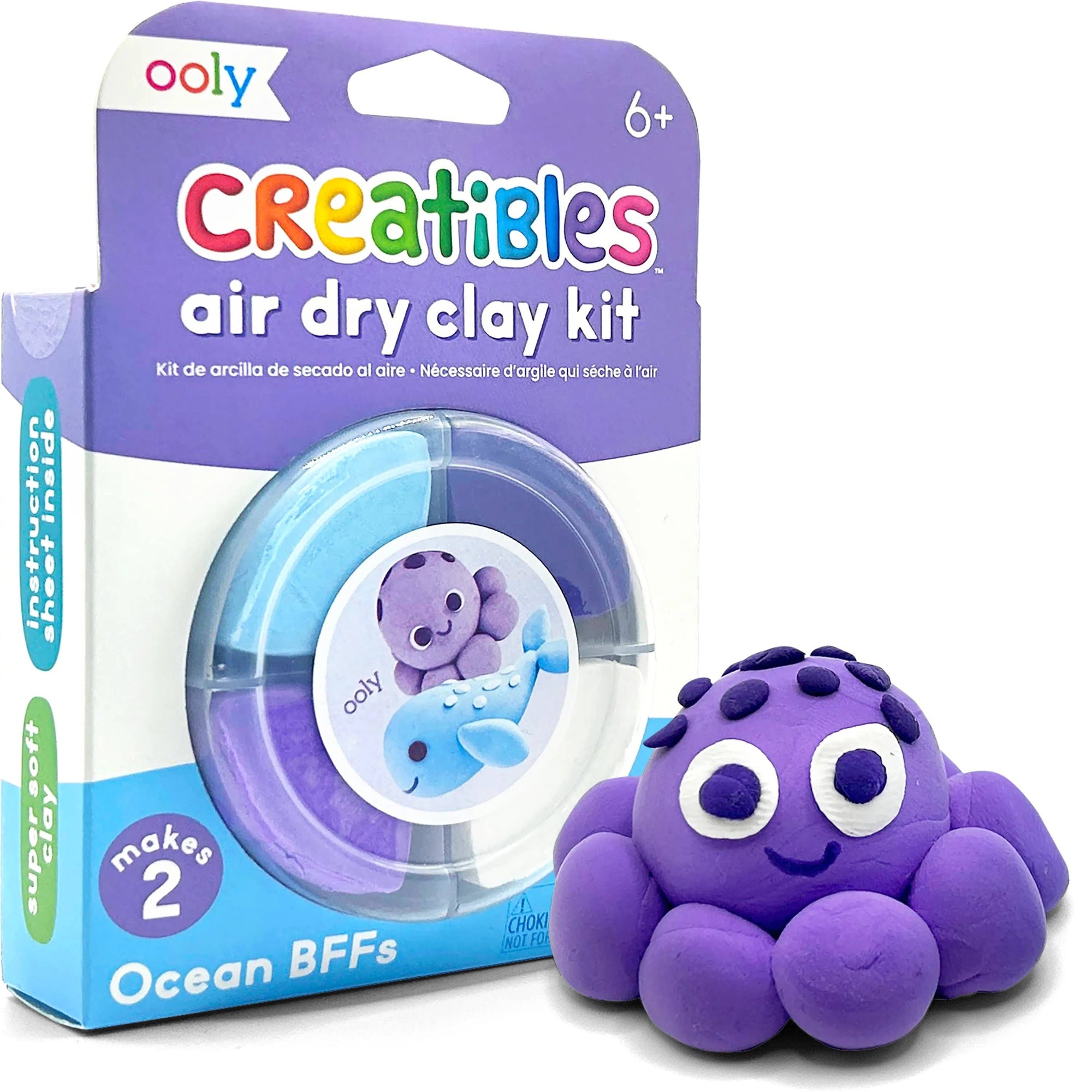 Creatibles D.I.Y. Air-Dry Clay Kit: Ocean BFFs