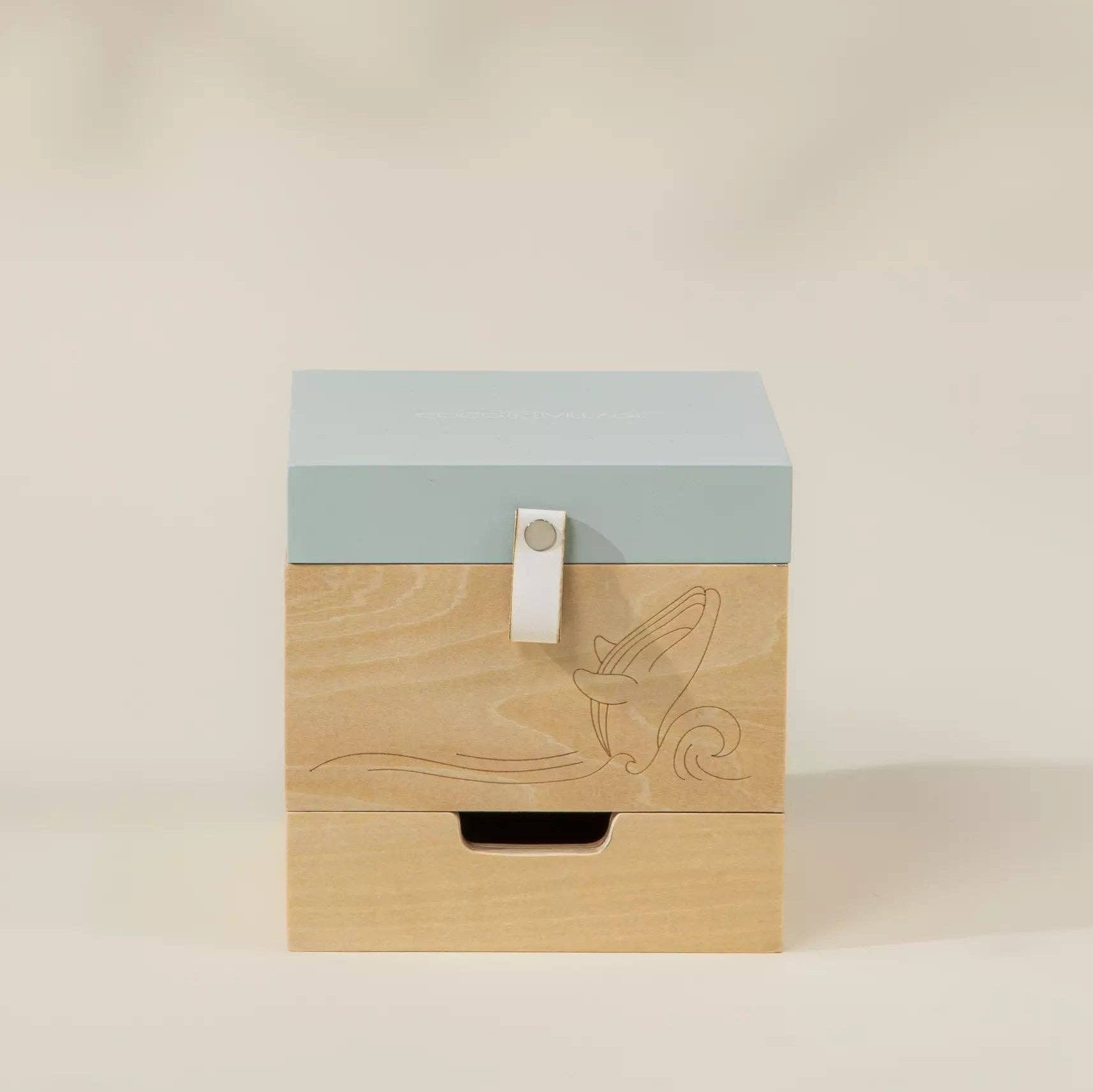 Wooden Musical Souvenir Box - Ocean