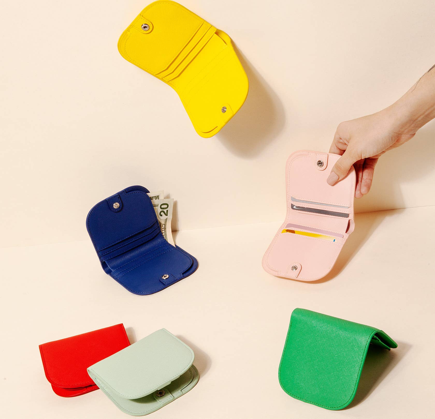 Dome Wallet -Red