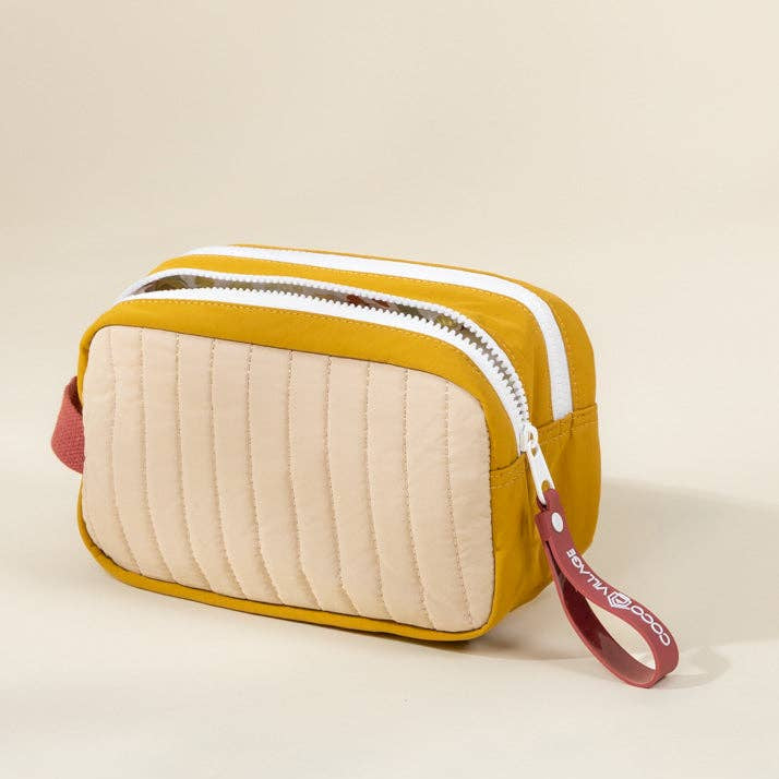 Washable Nylon Pencil Case - Golden Hour