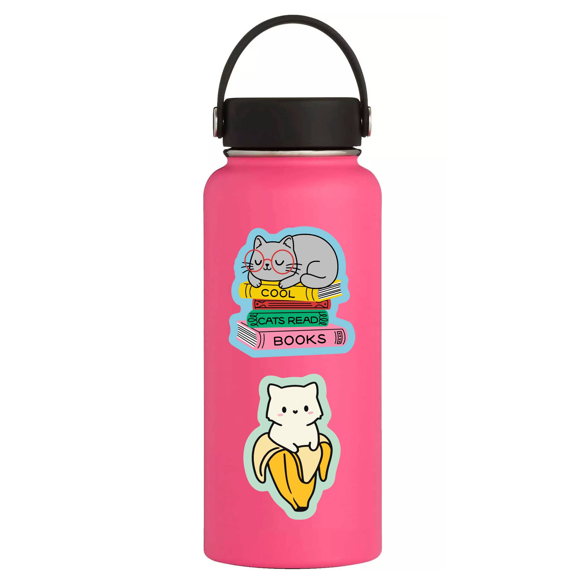 Banana Kitty Vinyl Sticker