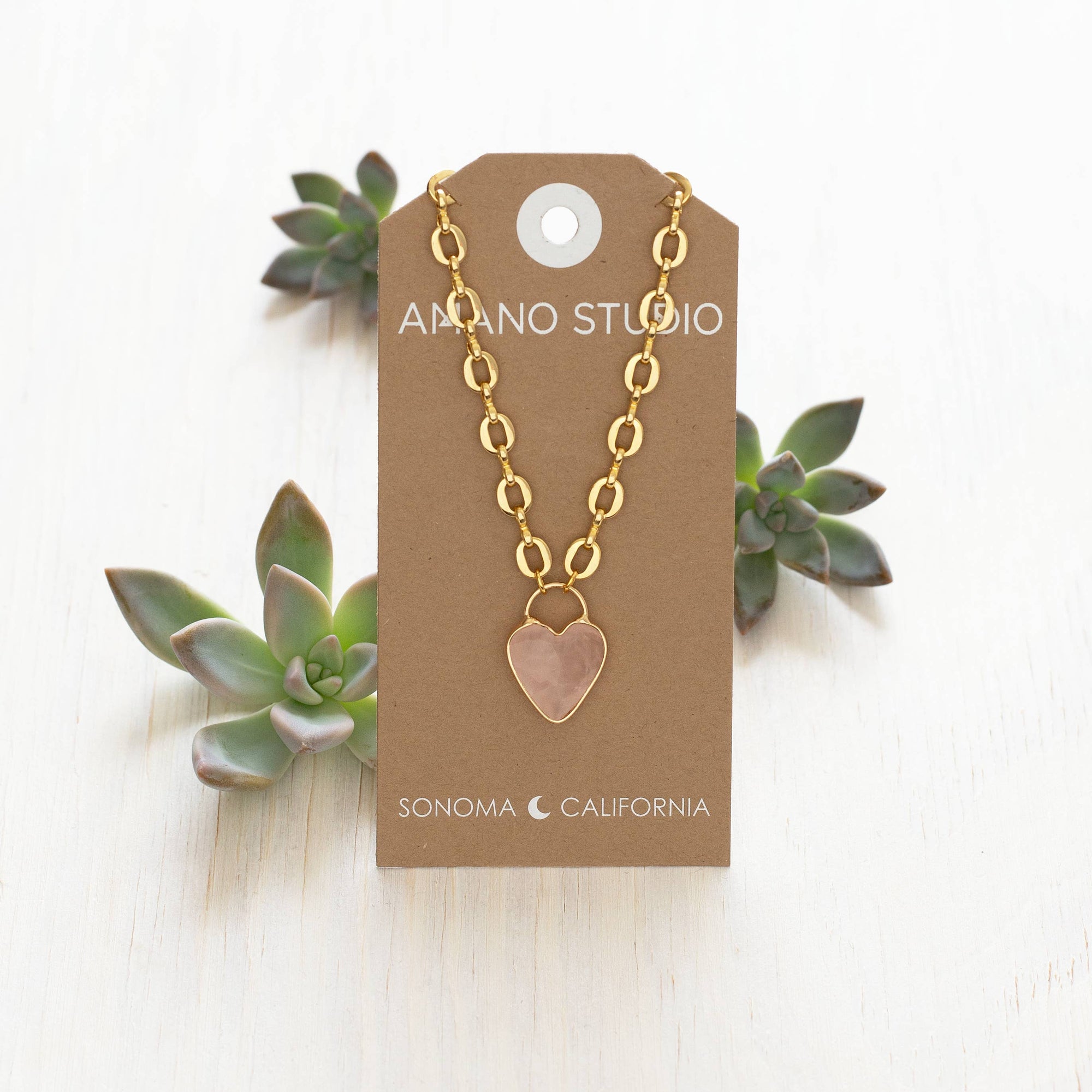 Roma Heart Statement Necklace