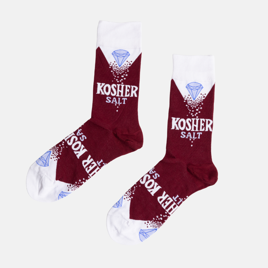 Kosher Salt - Large Crew Socks