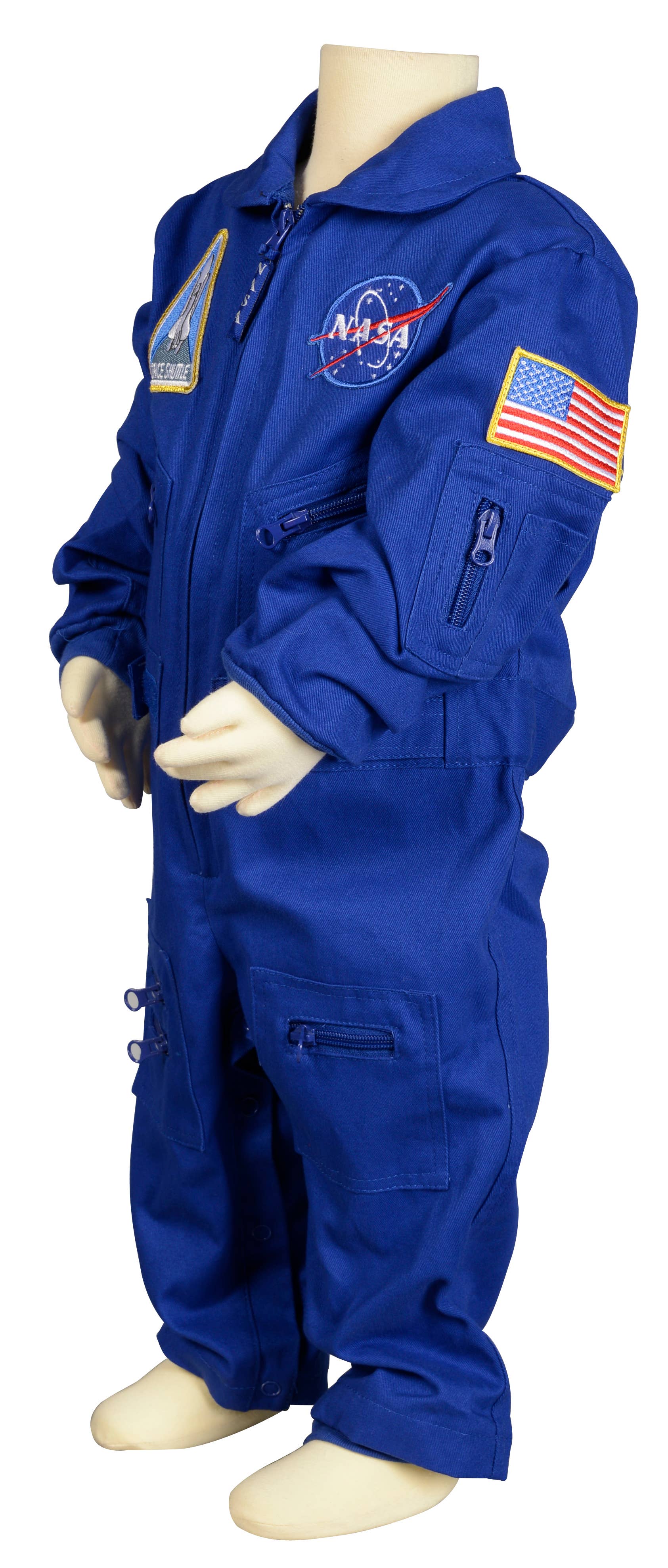 Flight Suit with Embroidered Cap