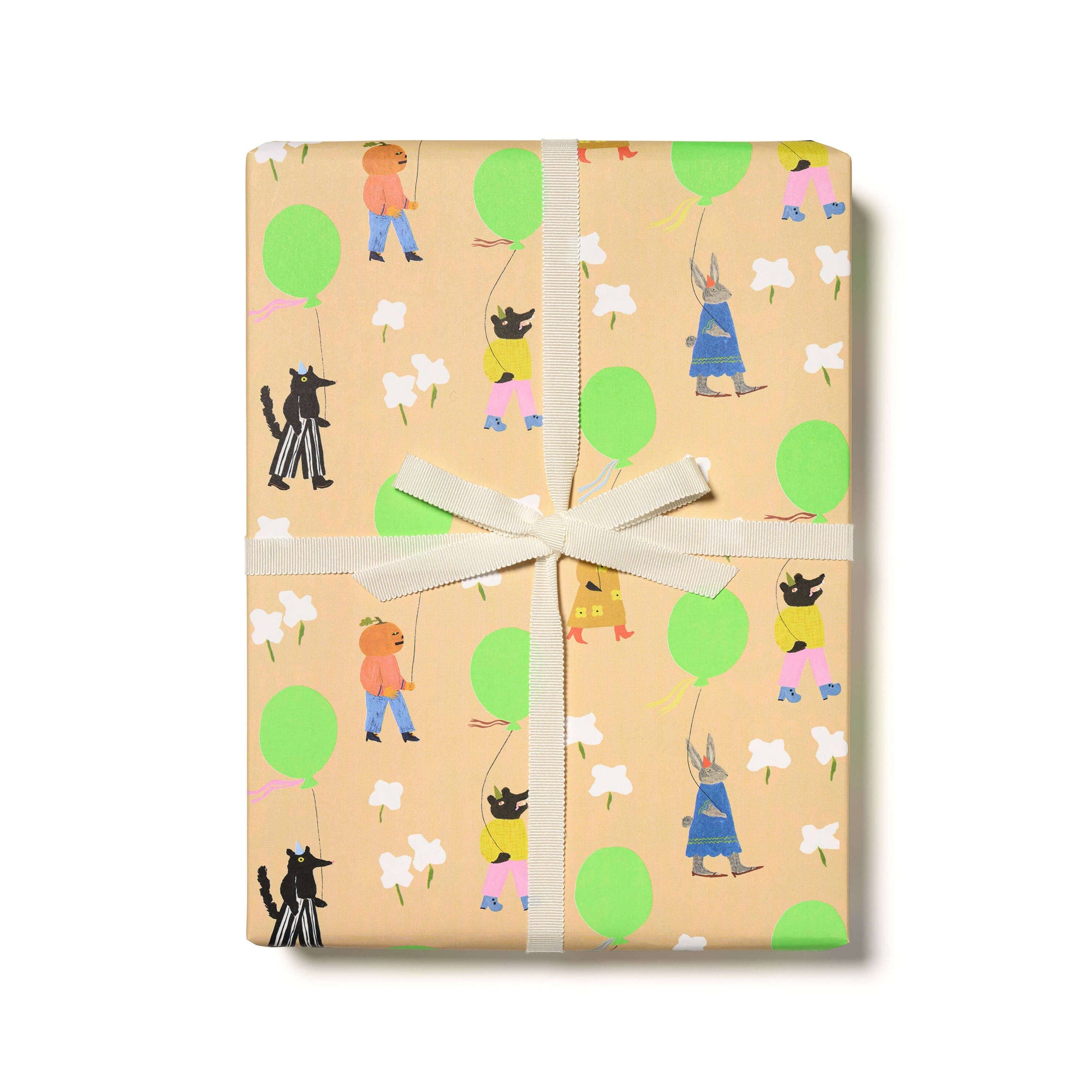 Birthday March birthday wrapping papers -roll of 3 sheets