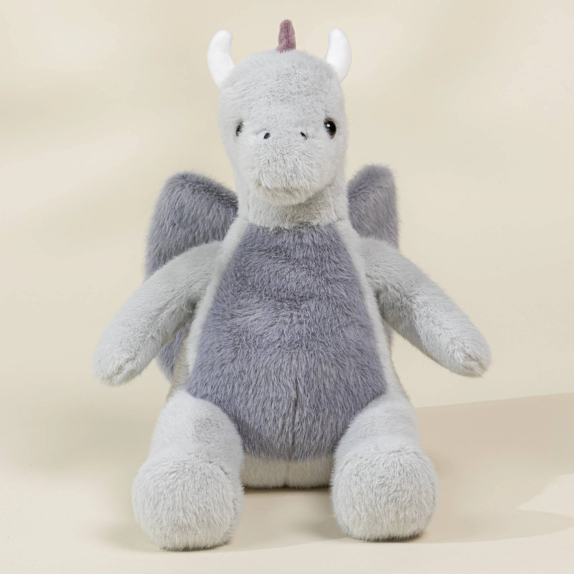 Dino Plush Toy - Grey Dragon