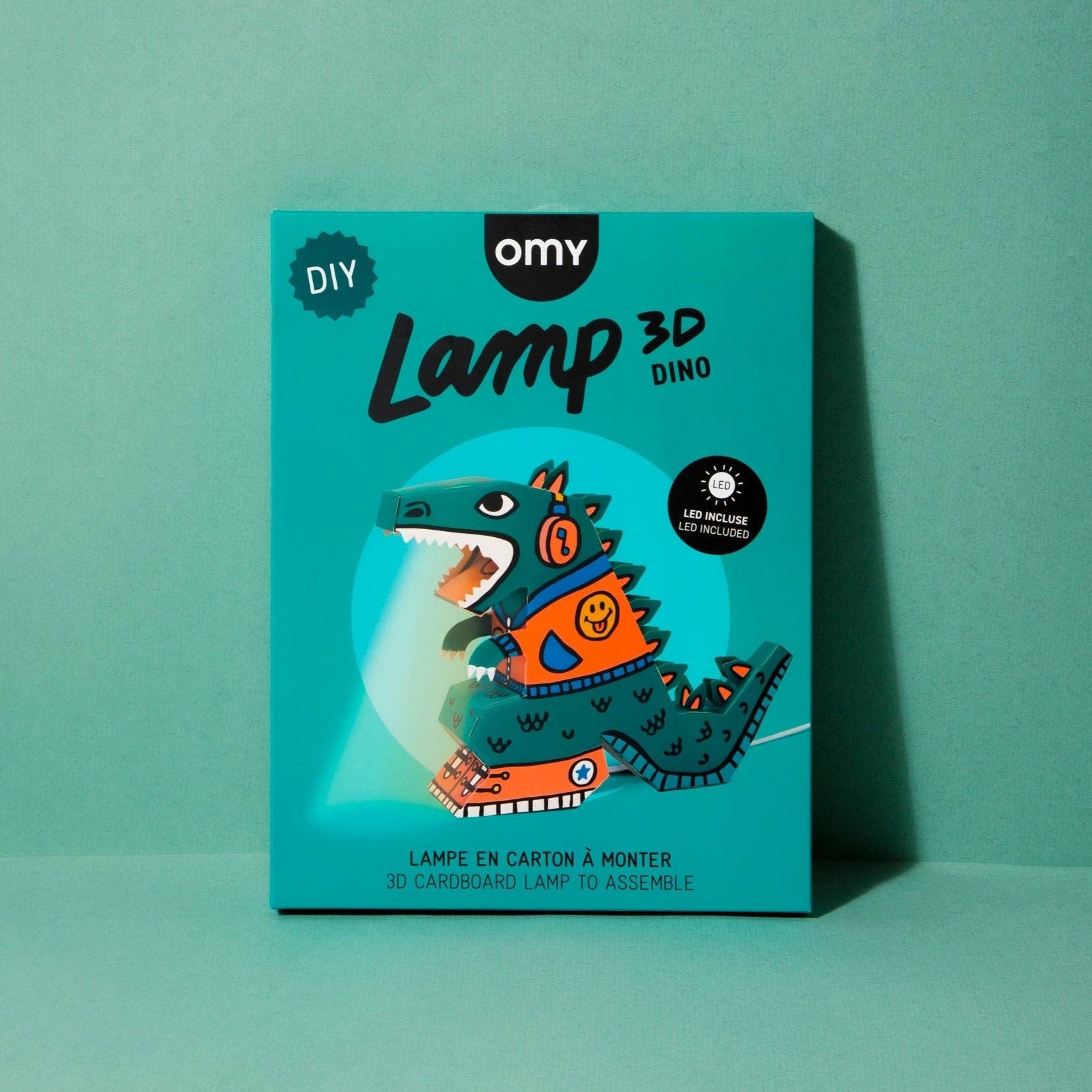 3D LED Art & Craft Lamp - Dino