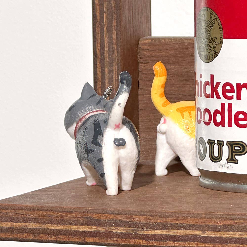 Best Friend Cat Figure Collectable Keyring -Random Box