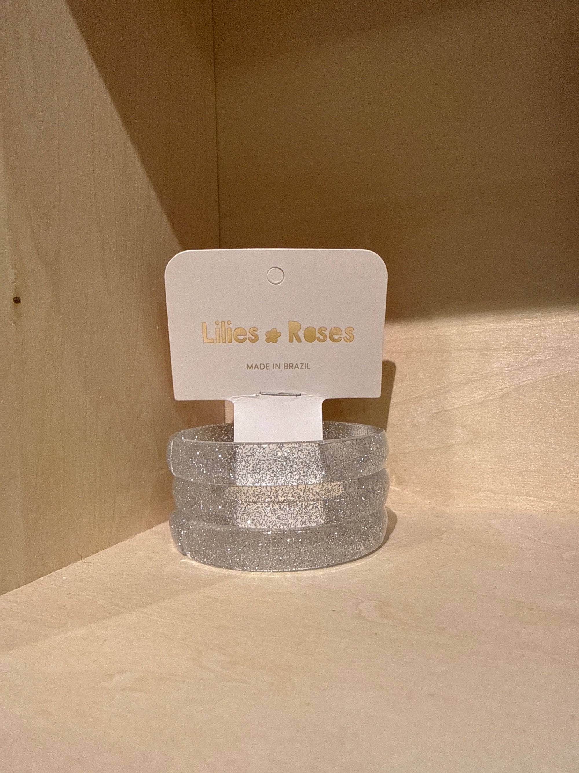 Valentine's Glitter BANGLE (SET OF 3)