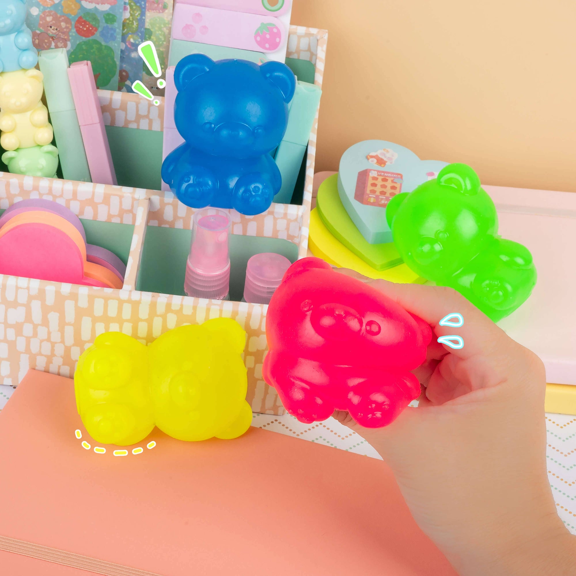 Gooshy Mooshy Bear Sensory Squishy Toy