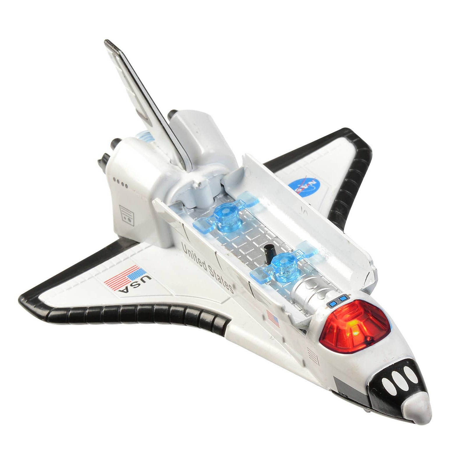 Pull Back Space Shuttle with Lights & Sound