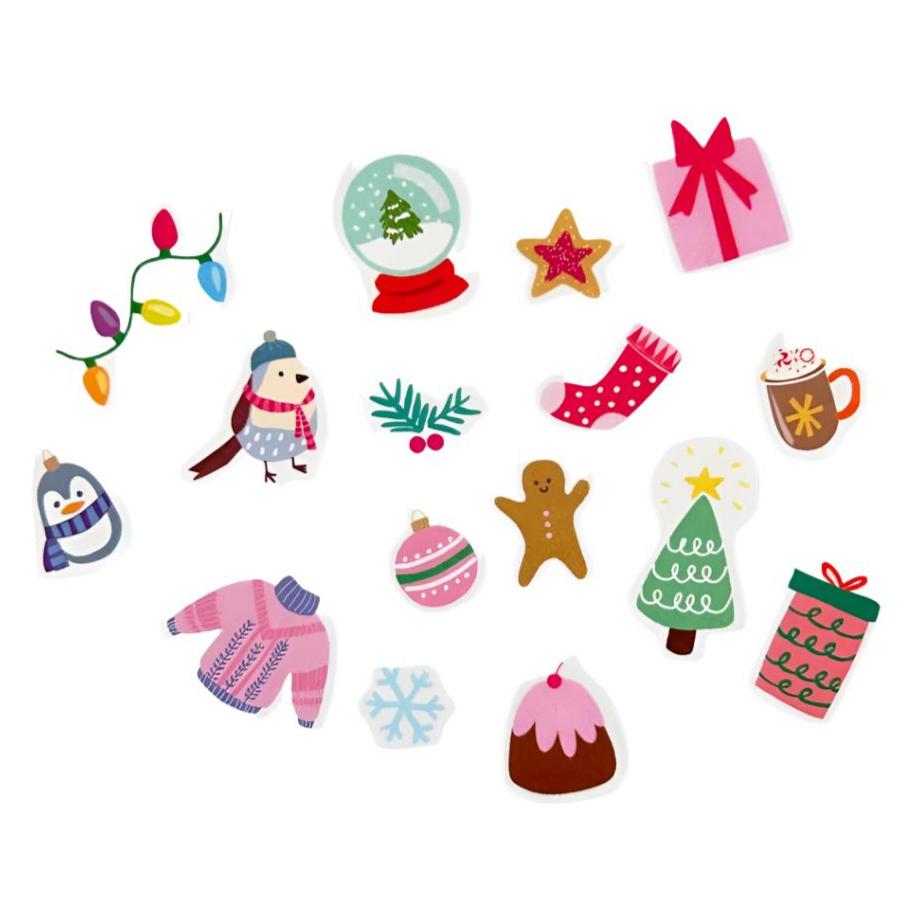 Holidays Jumble Washi Stickers (40pcs)