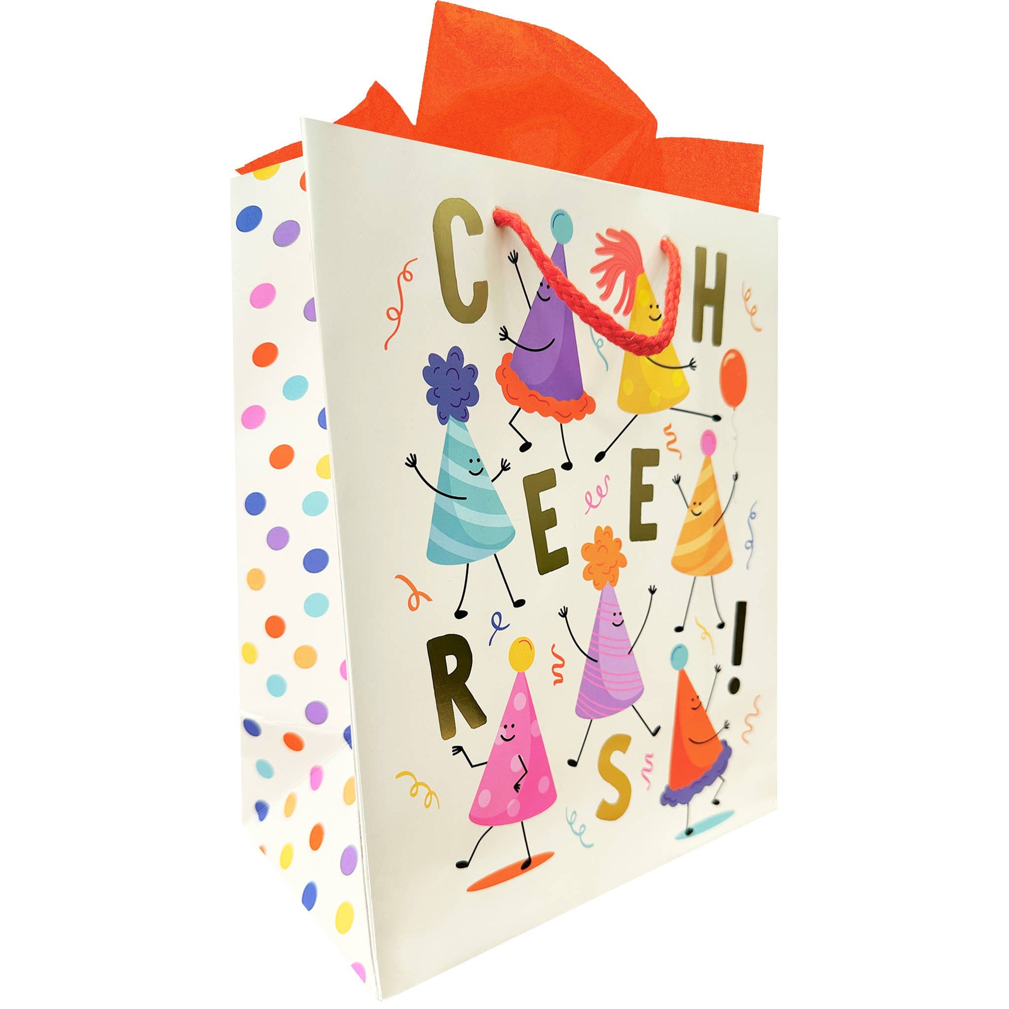 Cheers Party Hats Gift Bag