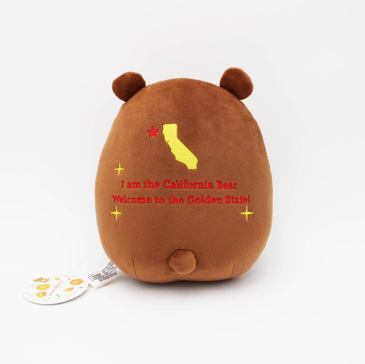 California Bear with Flag Plush Toy