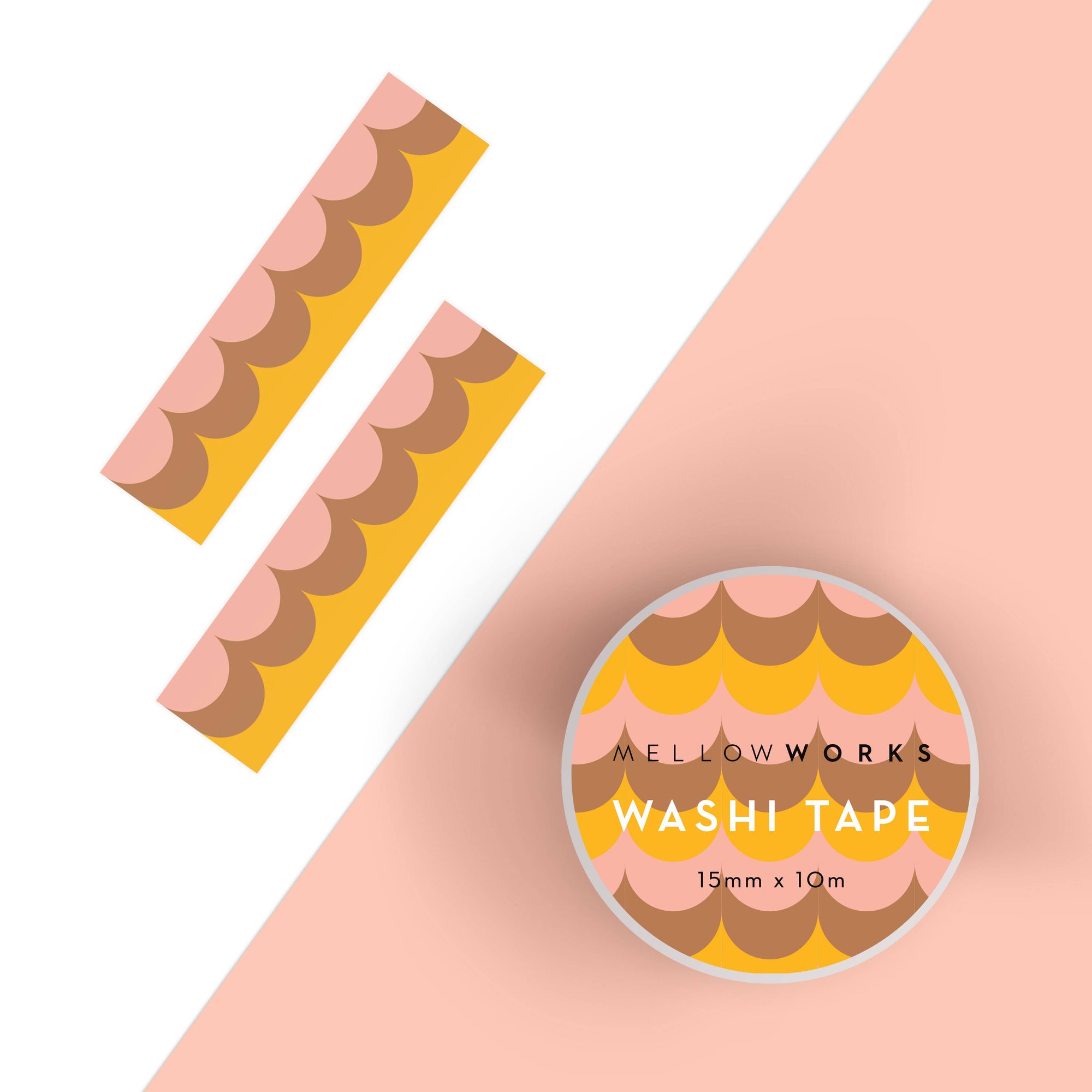 Retro Washi Scallop