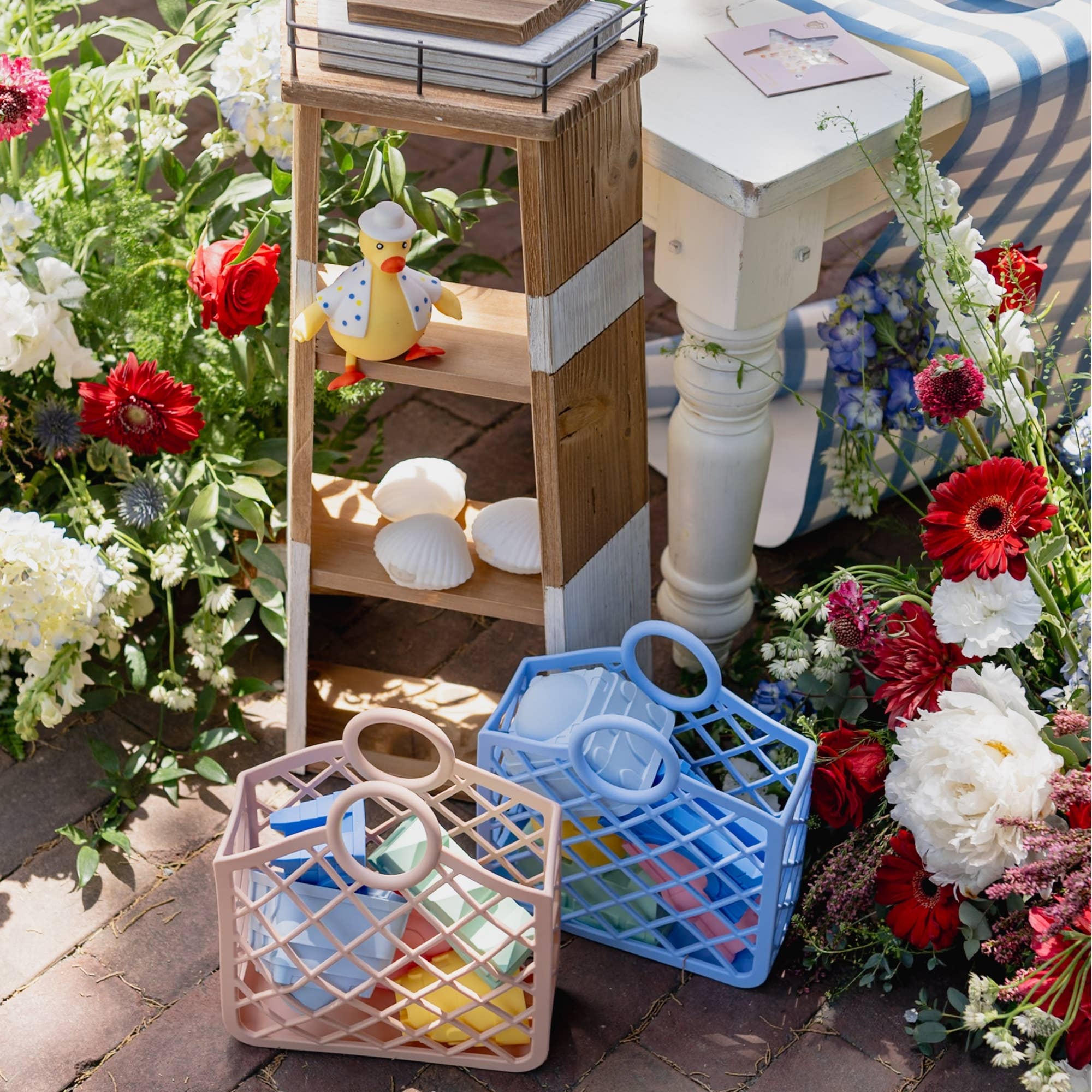 Seaside Pink Silicone Sand Set