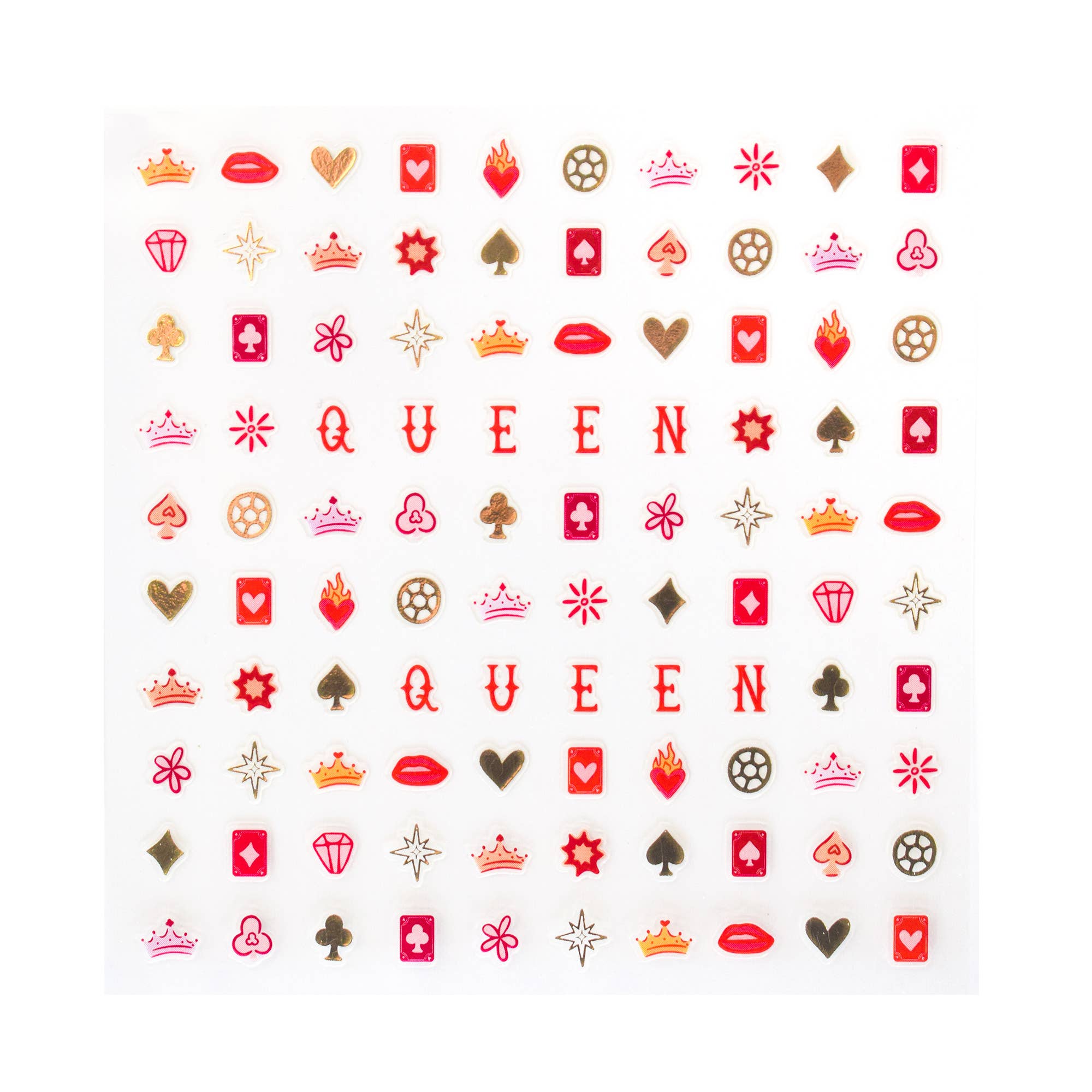 Queens Nail Stickers