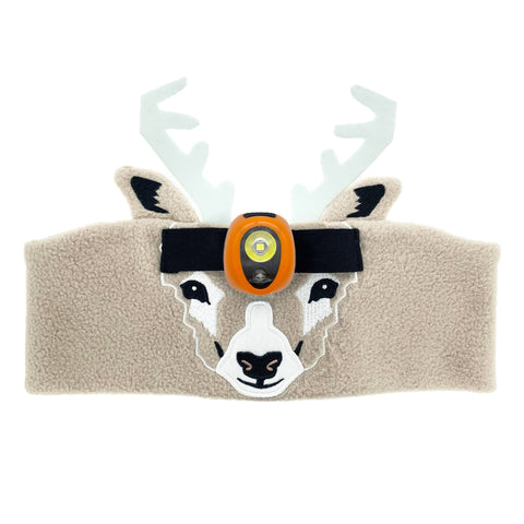 Headband-Headlamp - Bright LED - deer