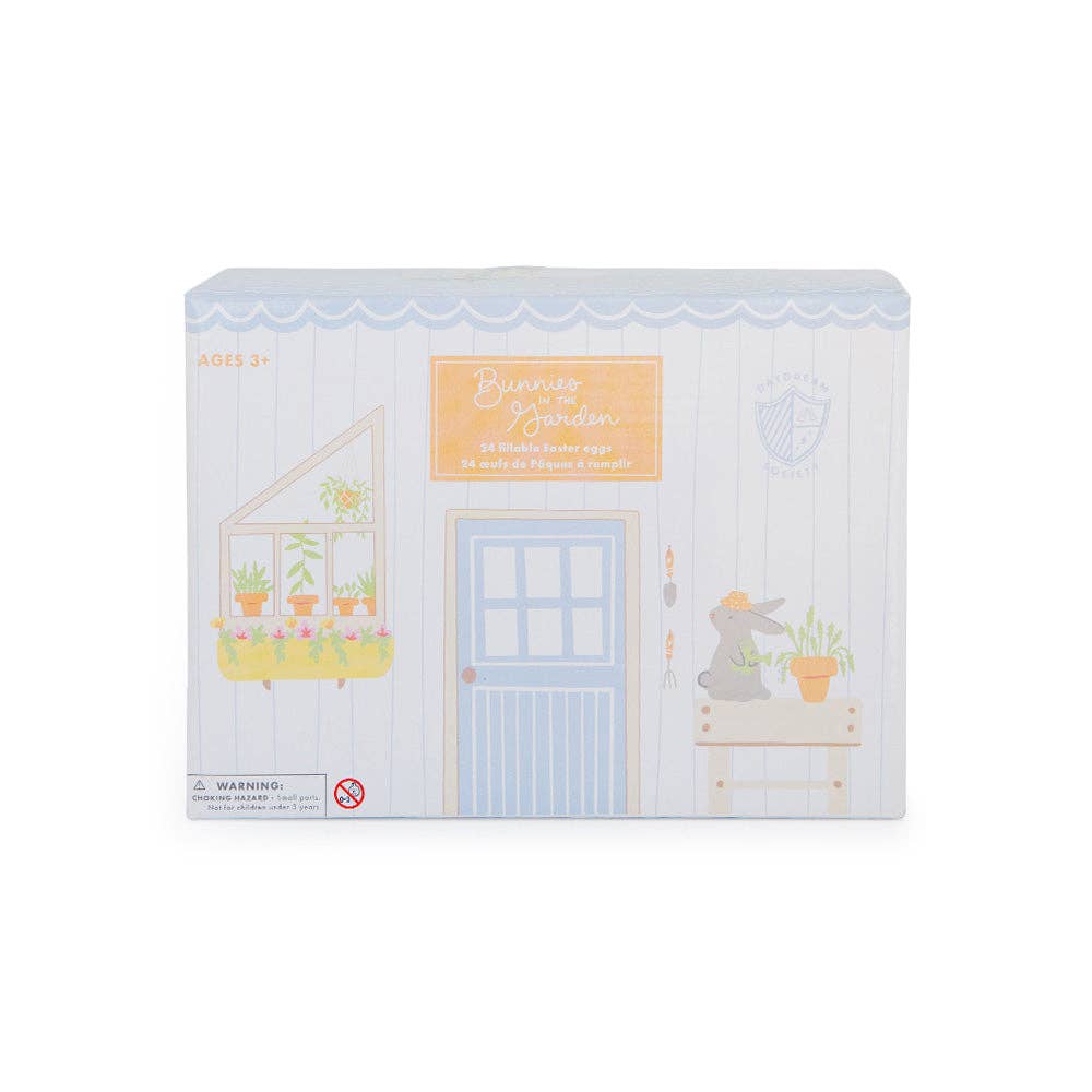 Product packaging with illustrations of a house and plants on a white background