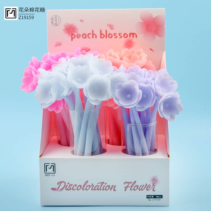 Peach Blossom Wiggle Gel Pen