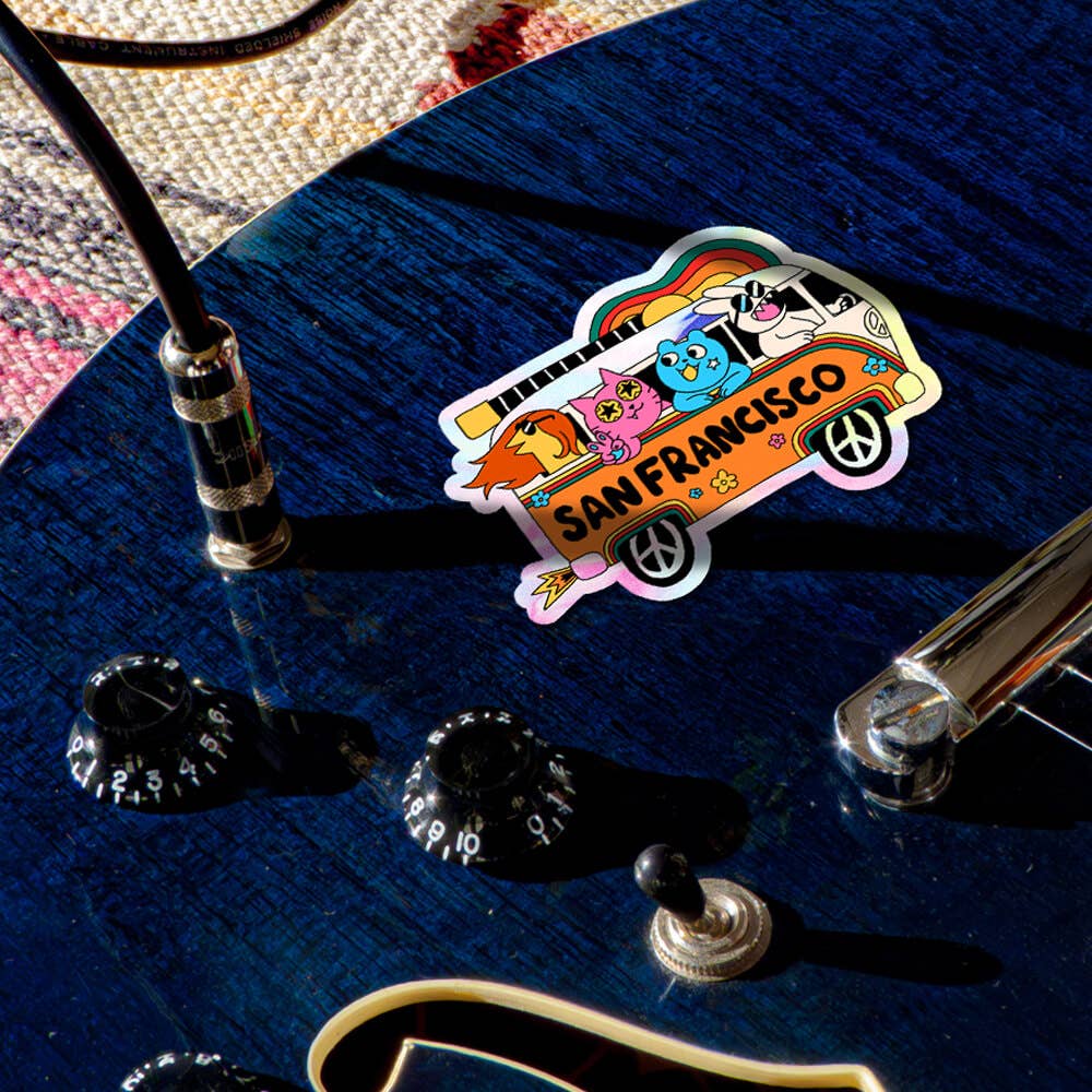We <3 San Francisco - Die-Cut Sticker