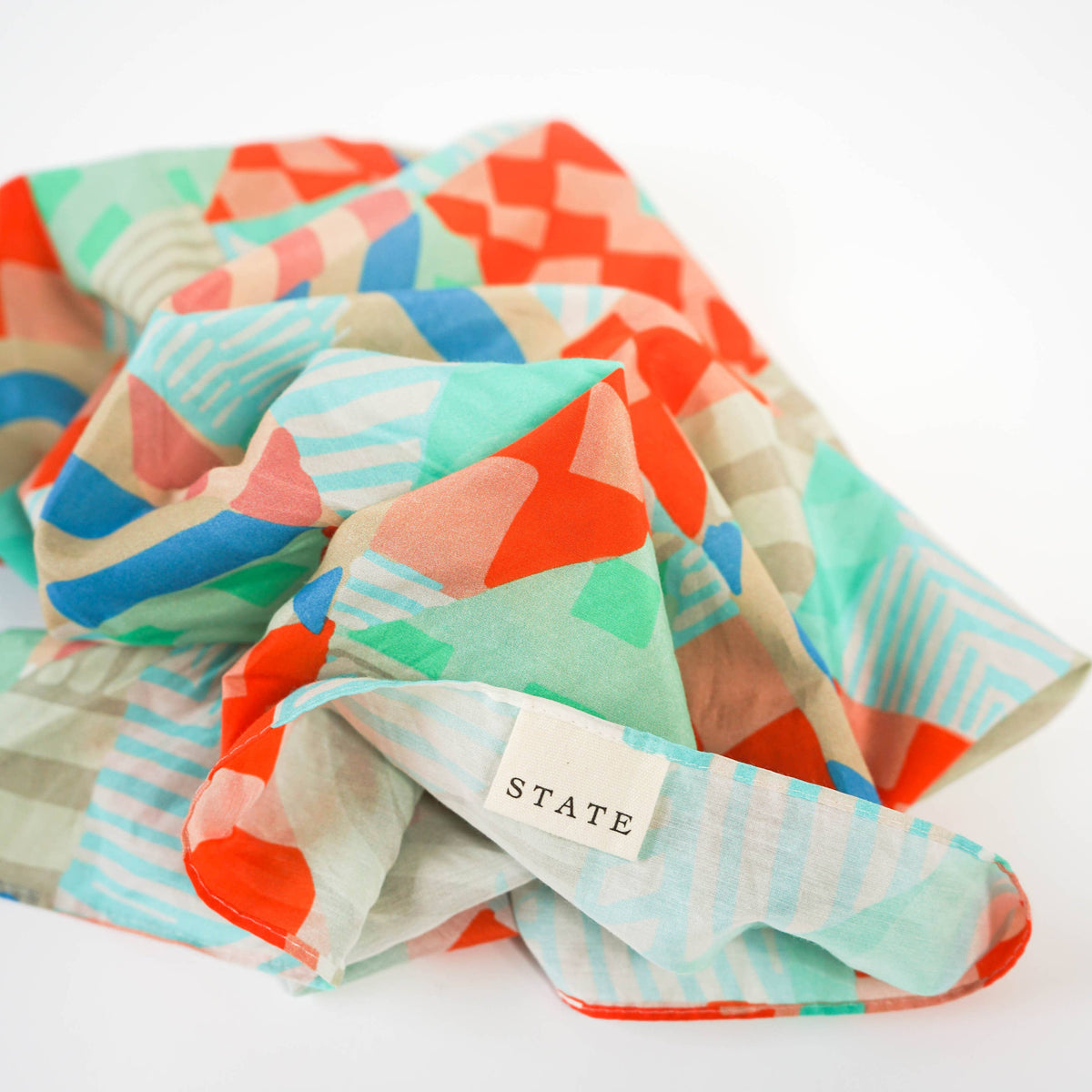 PAINTED QUILT BANDANA