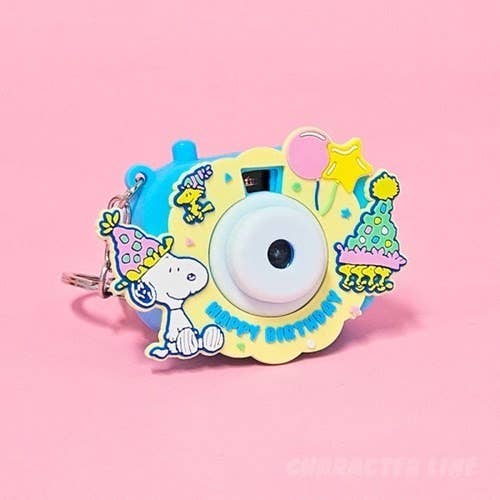 Peanuts Snoopy Camera shape Projector Key Chain