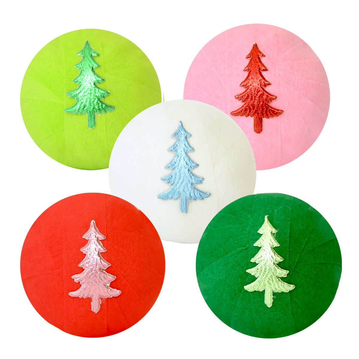 Mini Surprise Ball - Holiday - Pine Trees