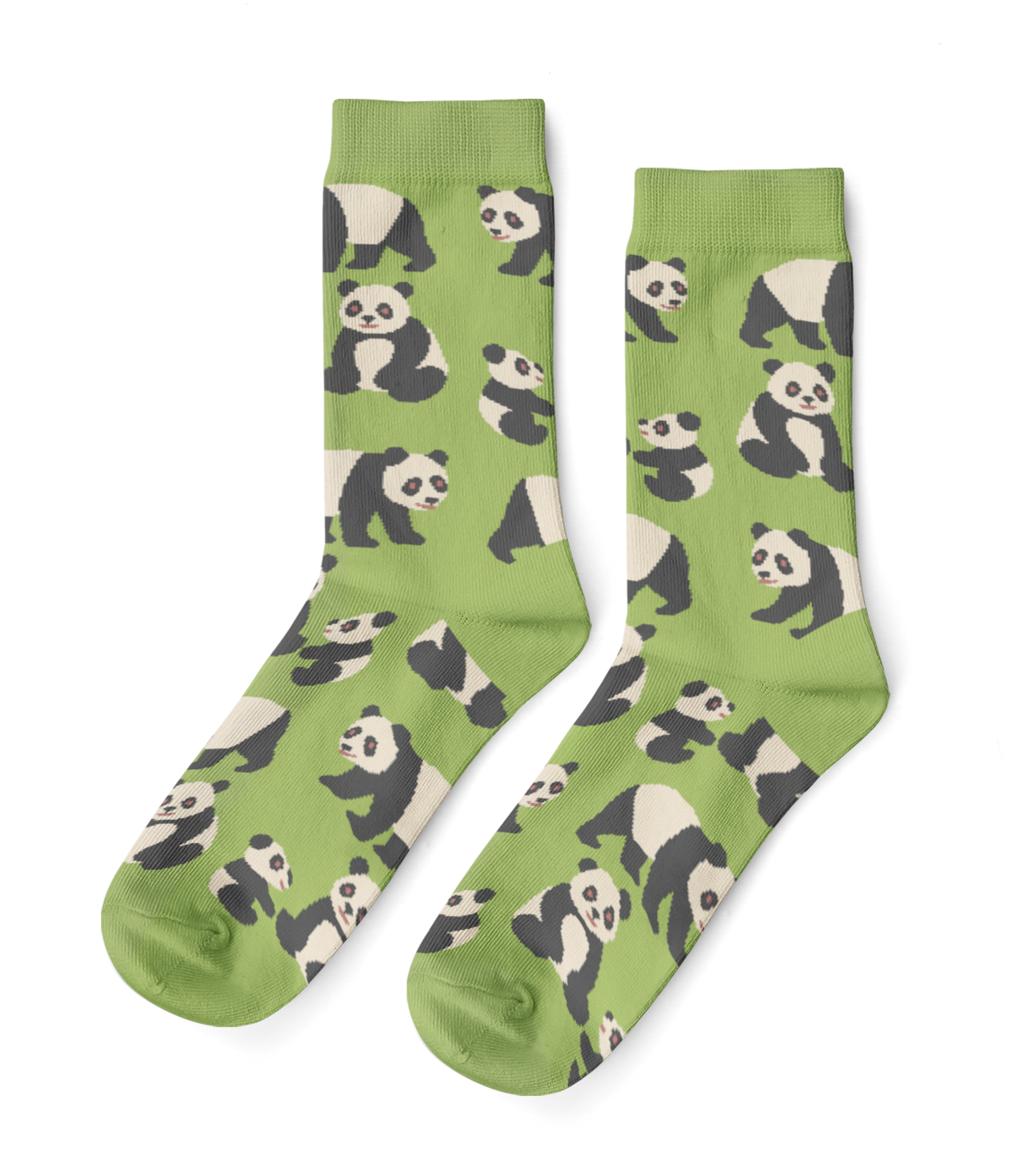 Panda - Small Crew Socks