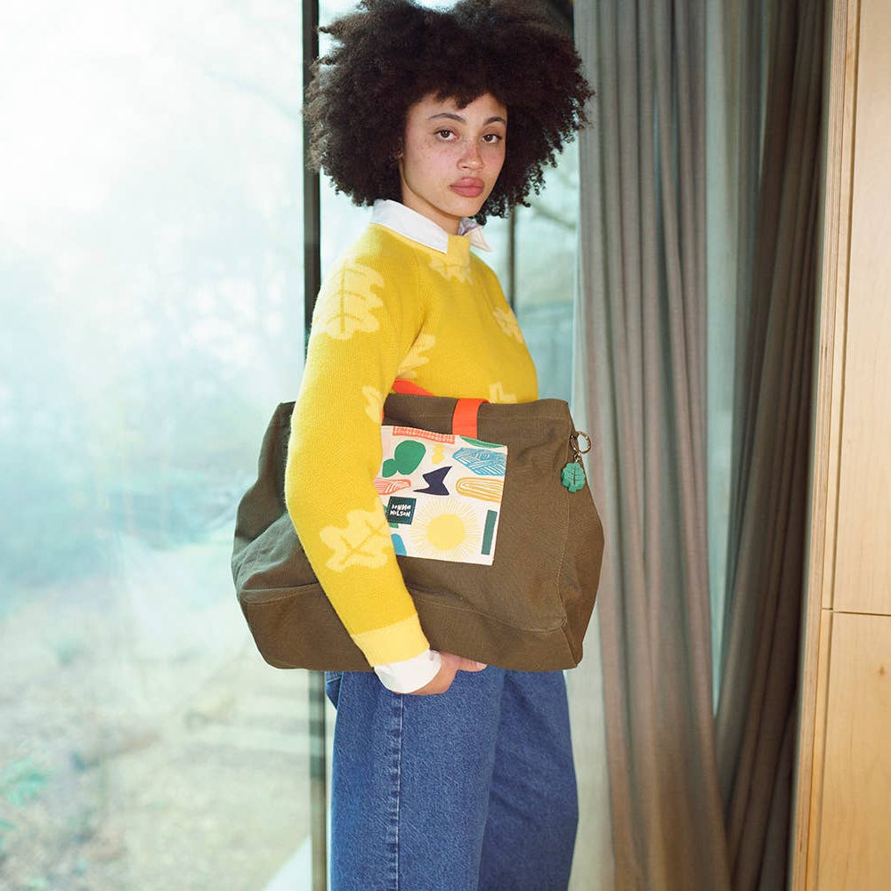 Large Doodle Everything Shopper