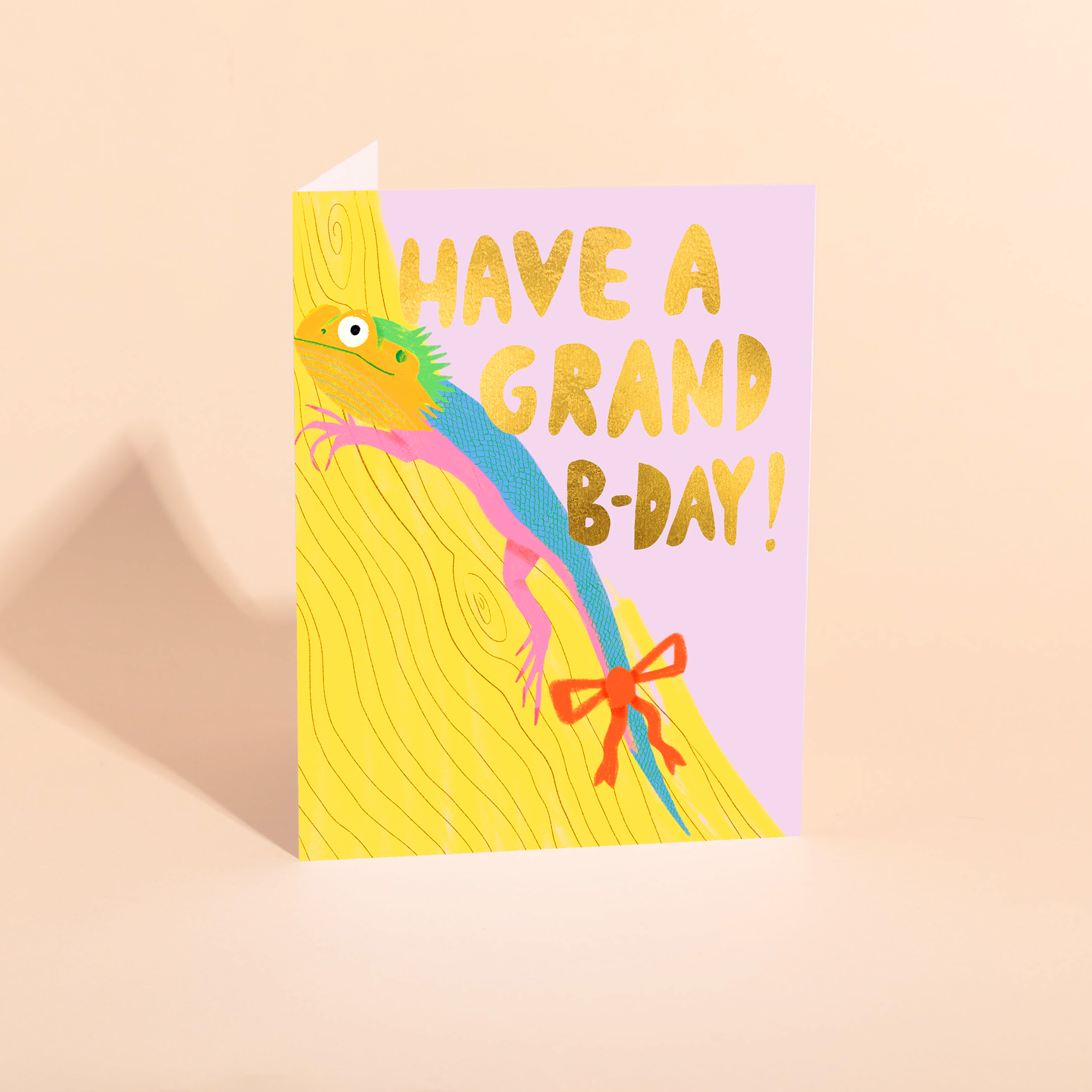 BEARDY DRAGON - Birthday Card